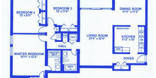 Spacious North Bethesda 3BR with Private Patio & Resort-Style Amenities Gallery 20