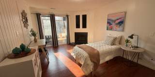 Large Private Furnished Girl  Room Downtown ASAP - Balcony, Storage and more Gallery 1