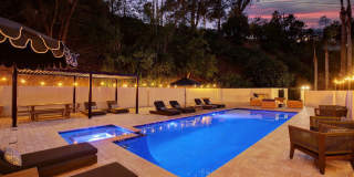 Fully Furnished Luxurious Spanish Mediterranean Villa in Hollywood Hills: 4-Bedroom, 2.5-Bath Retreat with 1.3 Acres, Canyon Views & Resort-Style Amenities! Gallery 38