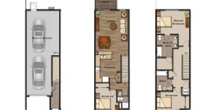 3bd/2.5ba Lynnwood Townhome Gallery 24