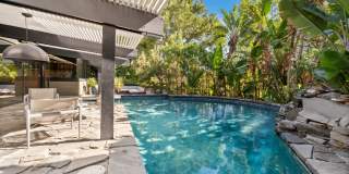 3 Bed / 3 Bath Private Mid-Century Oasis with Pool, Detached Studio & Canyon Views Gallery 26