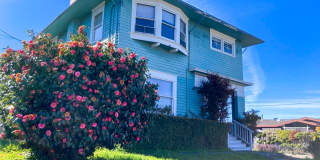 This pet-friendly colonial-style home features very large rooms! Gallery 1