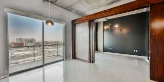 Modern Industrial Loft at Soho Lofts – 1BR/2BA High-Rise in the Arts District, City & Mountain Views! Gallery 6