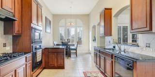 Beautiful one story stone home in Estates at Settlers Park Gallery 9
