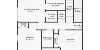 1.5 year old townhome with 3 bedrooms, 2 1/2 bathrooms, 2-car garage at Victory Ridge available NOW! Gallery 37