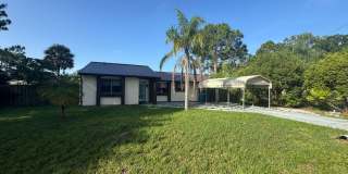 3 Bedroom 1 Bath Home with Fully Fenced Backyard for Rent in SE Palm Bay Gallery 1