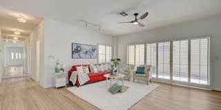 Discover comfort and style in this charming 1809 square foot Las Vegas 55+ residence. Gallery 11