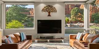 Exquisite Luxury Home Basking in Red Rock Mountains with Infrared Sauna + Fire Tables, Near Oak Creek Golf Course! Mystic Thyme Gallery 3