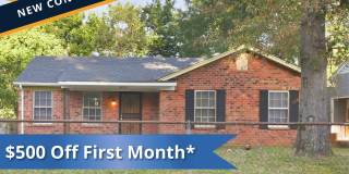 ** $500 OFF FIRST FULL MONTH ** 4-Bedroom, 1.5 Bath Single Family for Rent in Memphis, TN | Attached Garage & Modern Kitchen Gallery 1