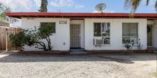 Available March 1, 2026. Updated 2 Bedroom 1.5 Bath Duplex with private dedicated pool. Gallery 1