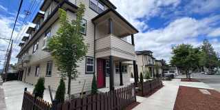 4 Bedroom / 4 bath New Townhome. Every bedroom is its own Master Suite with your own full bathroom, walk in closet and A/C unit. Full-size washer and dryer in your unit. Gallery 7