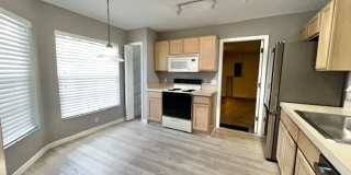Welcome Home! Updated flooring & fresh interior paint! Move in OCTOBER! Beautiful 3X2 with attached 2 car garage! Lawn care included! Near E50!! Gallery 7