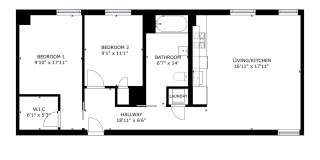 Lower Nob Hill - 2 BR, 1 BA Condo 750 Sq. Ft. - 3D Virtual Tour Lower Nob Hill - 2 BR, 1 BA Condo 750 Sq. Ft. - 3D Virtual Tour Gallery 9