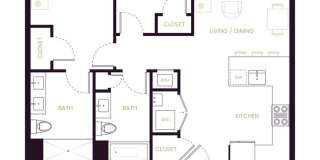 Brighton 2 Bed – Garage Parking – Laundry in Unit – No Fee – 9/1 Gallery 6
