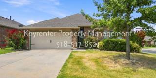 10724 Masters Cir, Jenks, OK 74037 — 3 Bed / 2 Bath | One Story in Jenks | Gated Community | Pond View Gallery 1