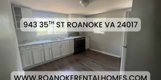 943 35th St Roanoke, VA 24013  3bed/1bath $1295 Gallery 4
