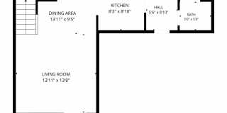 Hard to find end unit townhome with 2 car garage! Gallery 18