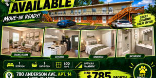 A comfortable 1 Bedroom with 1 Bathroom apartment in Anderson Avenue Gallery 1