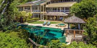 Manoa Royal Retreat | Luxury 9-Acre Estate w/ Pool, Ocean & Mountain Views & Trails Gallery 1