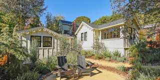 High end, fully furnished (or unfurnished), cottage in Downtown Mill Valley! Plus optional additional cottage! PROGRESSIVE Gallery 1