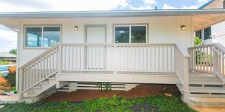 Newly built 2 bedroom 2 full bath full size kitchen + living area detached SFH Aiea Heights Gallery 1