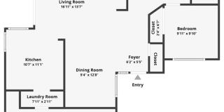 Cute 3 Bed/2 Bath SW Bakersfield Home w/ Solar, RBP & $0 Deposit Option Gallery 19