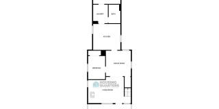 This 3-bed, 1-bath home features original woodwork, a covered front porch, a fenced yard, and an oversized detached garage! Gallery 18