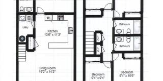 4 Bedroom 3 Bath with Den Townhouse 4 Bedroom 3 Bath with Den Townhouse Gallery 26