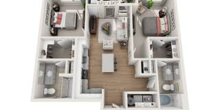 Westside Apartments and Shopping Gallery 36