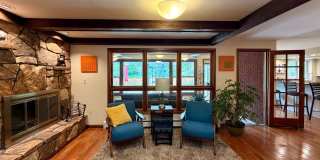 Fully Furnished Rockmont Heights Home with Sunroom, Multiple Fireplaces & Private Yard Fully Furnished Rockmont Heights Home with Sunroom, Multiple Fireplaces & Private Yard Gallery 6