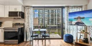 Downtown Honolulu Condo - AC . W/D . Full Kitchen Gallery 6