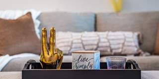 Furnished 3-bedroom, 2.5-bath townhome, designed to offer the ultimate in modern comfort. Gallery 7