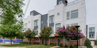 Stunning South End end unit townhome in the modern and amazing Southpoint community. Gallery 46