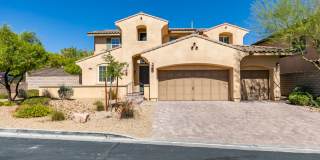 Gated Summerlin West Home with 5 Bedrooms, Den, Loft & Primary Suite Downstairs Gallery 1