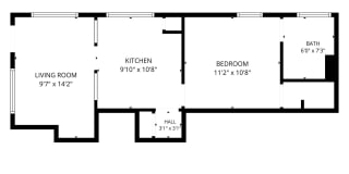 1 BEDROOM/1 BATH FOR RENT Gallery 13