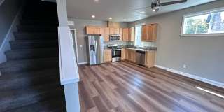 4 Bedroom / 4 bath New Townhome. Every bedroom is its own Master Suite with your own full bathroom, walk in closet and A/C unit. Full-size washer and dryer in your unit. Gallery 10