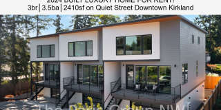 Stunning 2024 Built Downtown Kirkland Luxe Home for Rent! 3br/3.5ba/2410sf Gallery 1