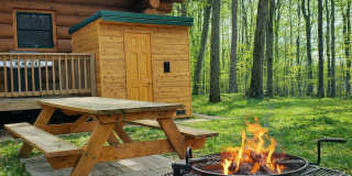 Furnished Log Cabin Extended Stay Summer Rental Gallery 1