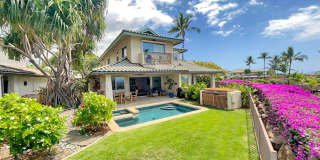 Front Row in KAI MALU, WAILEA, LUXURY 3bed/2.5bath Townhome with Unobstructed Panoramic Ocean Views, exquisitely Furnished -Private Pool and Jacuzzi - Seasonal Rental 5/1/2026 - 12/20/2026 Gallery 1