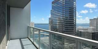 Spacious 1BR with Large Balcony & City/Bay Views at 500 Brickell Gallery 1
