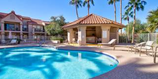 Gorgeous property in Courtside Casitas at the Racquet Club Scottsdale.   Luxury living and like being at a Resort!!! 5 Pools!!  Updated Unit!!!  This place is gorgeous!!! Gallery 23