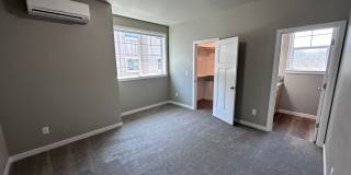 4 Bedroom / 4 bath New Townhome. Every bedroom is its own Master Suite with your own full bathroom, walk in closet and A/C unit. Full-size washer and dryer in your unit. Gallery 21