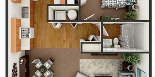 One Bedroom Bungalow Gallery 1