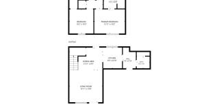 Hard to find end unit townhome with 2 car garage! Gallery 20