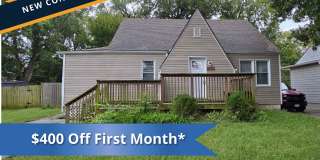 $400 OFF First Month!  3-Bedroom, 1.5 Bath Single Family for Rent in Raytown, MO | Attached Garage & Modern Kitchen Gallery 1