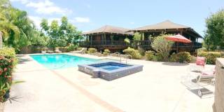 Very private, mostly furnished, rustic Maui Meadows home with large pool, walk around deck with panoramic ocean views. Available for 6 months only. Gallery 3