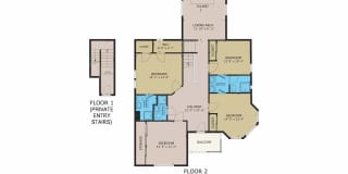 1030 West Apartments: Two, Four, & Five Bedrooms Near USC Campus! Gallery 3