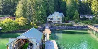 Custom Built Bainbridge Island Waterfront Home with Dock Gallery 1