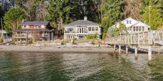 Impeccable Low Bank Bainbridge Waterfront Home with Private Dock Gallery 5
