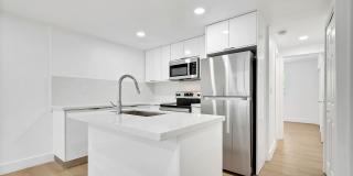 New Renovated Building! 1 Bd/1 Ba, quartz countertops, washer/dryer, stainless steel appliances, 1 parking space. Gallery 1